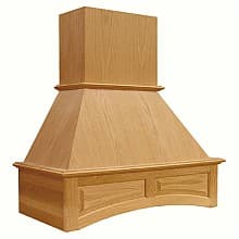 30" Signature Arched Range Hood with Broan Compactible Liner