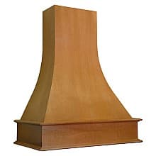 36" Artisan Range Hood with Broan Ventilation, Rift White Oak