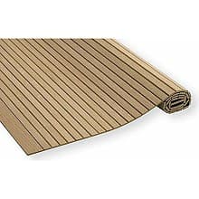 95&quot; Solid Wood Decorative Tambour Panel, 3/4&quot; Flat Slat
