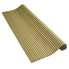 47&quot; Solid Wood Tambour Door with Leadrail, 3/4&quot; Flat Slat