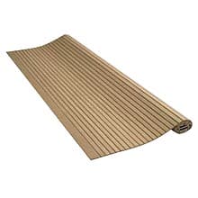 47" Solid Hardwood Tambour Door, 3/4" Flat Slat, Red Oak