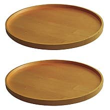 Select 28" Full-Circle 2-Shelf Wood Super Susan Kit with 9" Bearing, Natural Maple