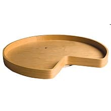28" Kidney Detent Super Lazy Susan with Bearing (16/Box)