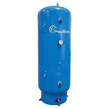 200 Gallon Standard Vertical Receiver Tank with Exterior Enamel