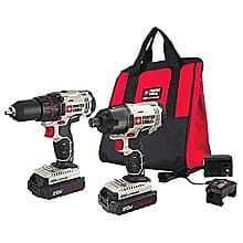 20V MAX Cordless Drill/Impact Driver Combo Kit