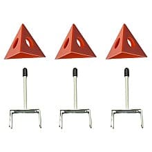 SprayTwirley Replacement Spike with Paint Pyramids (3/Pack)