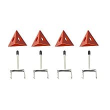 SprayTwirly Replacement Spikes with Paint Pyramids, Set of 4