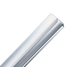 6' Extruded Aluminum Flush Mortise Pull for 3/4" Material, Aluminum