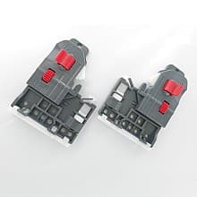 PRO560 2D 4-Way Adjustable Non-Flanged Front Locking Device Set