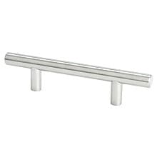 3" Commercial T-Bar Pull, Satin Nickel