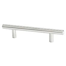 96mm Commercial T-Bar Pull, Satin Nickel