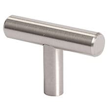 2" Commercial T-Knob, Satin Nickel