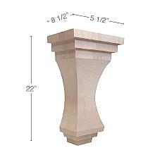 22" x 5-1/2" x 8-1/2" Metro Extra Large Corbel