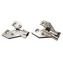 Cam Adjustable Face Frame Adjustable Mounting Plate, Screw-On