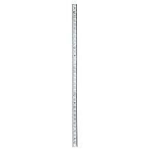 18" Pro Value Heavy-Duty Pilaster Standard, Bright Zinc Finish 10/Box