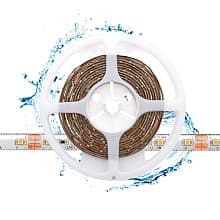 LED 1.5W Warm White Splash Proof Tape Light, 16.4' Roll