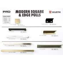 PRO Modern Square & Edge Pulls Display Board