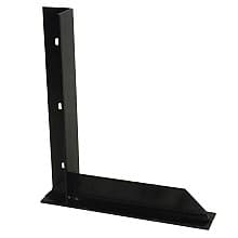18" x 18" Concealed Bracket with Hardware, Black Finish