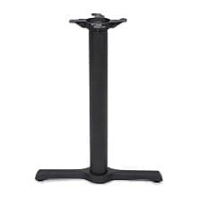 22" Wide x 28-1/4" High 2000 Series End-Style Line Table Base, Black Matte Wrinkle
