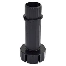 415 4-1/8" - 5-1/8" ABS Cabinet Leveler, Black