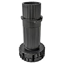 3-3/4" - 4-3/4" Smile System Cabinet Leveler, Black (100/Box)