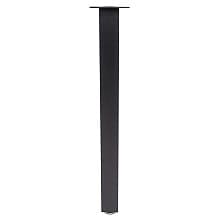 2-3/8" Wide x 40-3/4" High Square Rockwell Single Table Leg