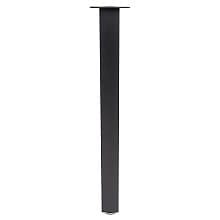 2-3/8" Wide x 28" High Square Rockwell Table Leg Set, 4/Set