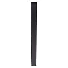 2-3/8" Wide x 28" High Square Rockwell Single Table Leg