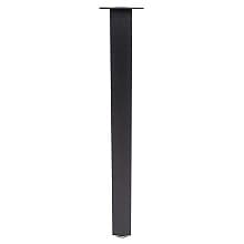 3" Wide x 40-3/4" High Square Rockwell Single Table Leg