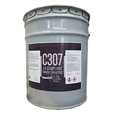 Tensorbond C307 CA Compliant Contact Adhesive, Clear, 5 Gallon Pail