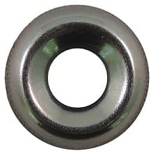 #08 Finish Cup Washer, Zinc, 1000/Pack