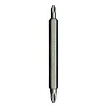 #2 x 2" Phillips/Pozi Drive Double End Power Bit (5/Pack)