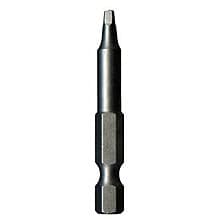 #1 x 6" Square Drive Magnetic Power Bit (10/Pack)