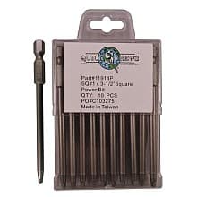 #1 x 3-1/2" Square Drive Power Bit (10/Box)