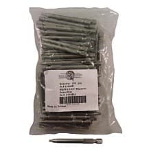 #2 x 2-3/4" Square Drive Magnetic Power Bit (100/Pack)