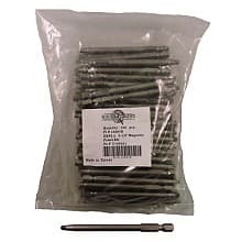 #2 x 3-1/2" Square Drive Magnetic Power Bit (100/Pack)