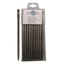 #2 x 6" Square Drive Magnetic Power Bit (10/Box)