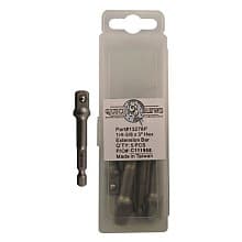 3" Hex Drive Extension Bit, 1/4" - 3/8" Shank (5/Pack)