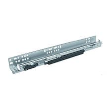 18"Quadro 4D V6 IW21 Left-Hand Undermount Drawer Slide for 5/8" Material, 100lb Capacity Full Extension with Silent System Soft-Closing