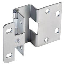 375 Five Knuckle Institutional 270° Opening Door Hinge, Overlay, Black