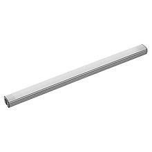 Infinex Aluminum Round Extrusion, 72", Satin Clear