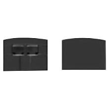 Infinex Aluminum Square End Cap Set