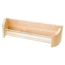 1-Tier Wood Door Storage Tray with Screw Clips Bulk 5