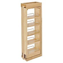 5-Shelf Wall Filler Pullout Organizer, Semi-Gloss