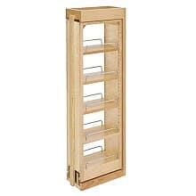 36" Filler Pullout Organizer, Wood