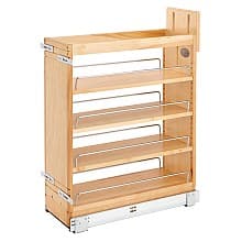 3-Shelf Pullout Organizer with BLUMOTION Soft-Closing, Wood