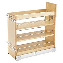 2-Shelf Pullout Drawer/Door Organizer with BLUMOTION Soft-Closing, Wood