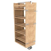 14" Tall Cabinet Pullout Pantry Organizer with Fulterer Soft-Close Slide