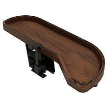 12" One-Tier Craftsman Collection Girasolo with Soft-Close/Black Accents for Right Opening/Blind Right Corner Cabinet, Dark Brown