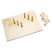 Drawer Peg Board, Natural